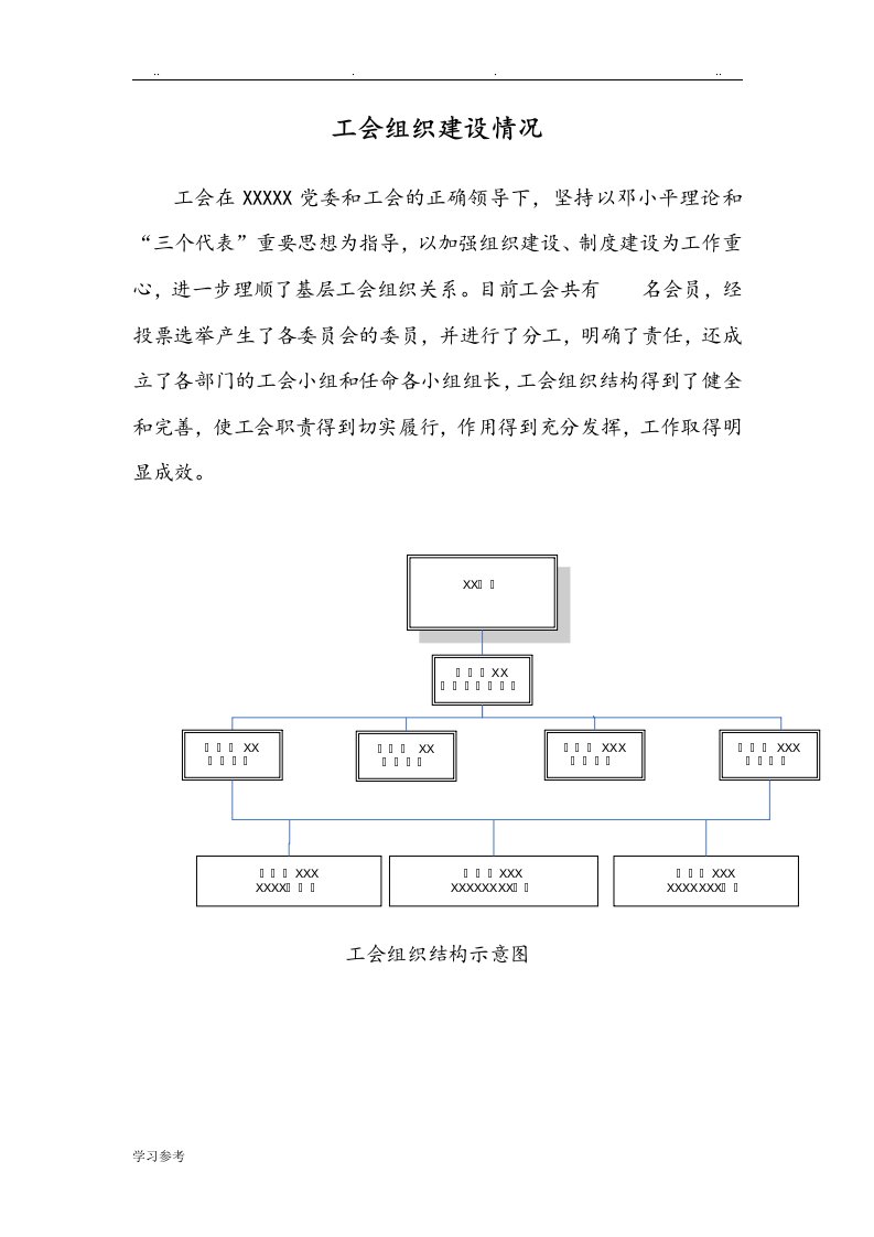 工会组织机构与职责