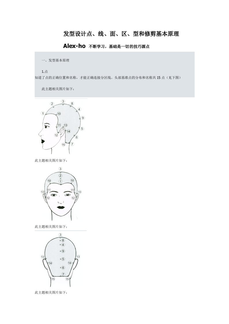 发型设计点(全)