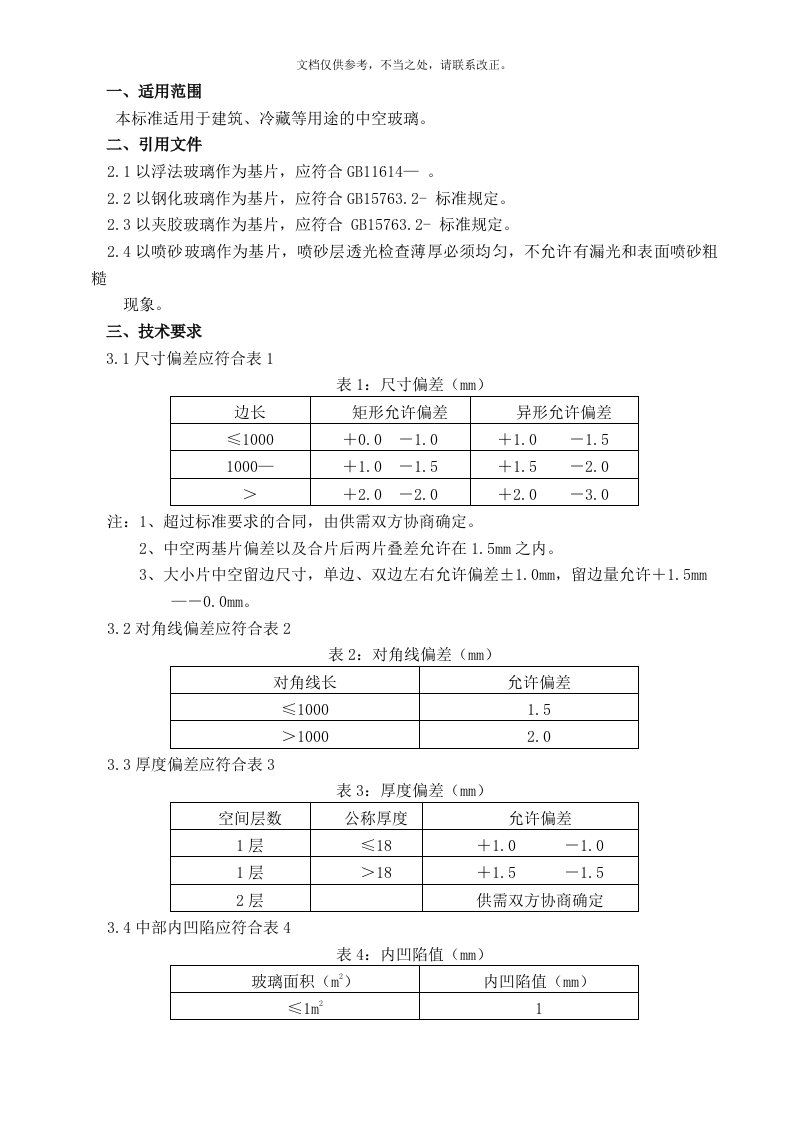 2020年中空玻璃检验试验标准