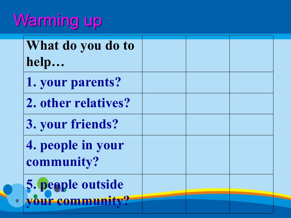 人教英语选修7Unit4WarmingUp共37张PPT课件