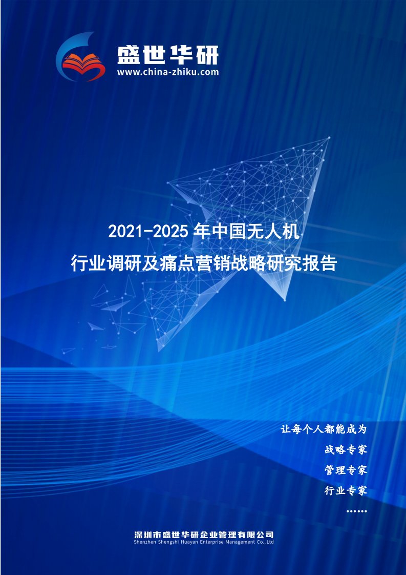 2021-2025年中国无人机行业调研及痛点营销战略研究报告