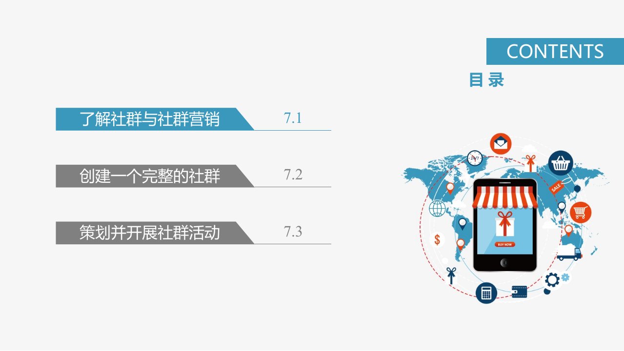 新媒体营销与运营第7章社群营销与运营课件