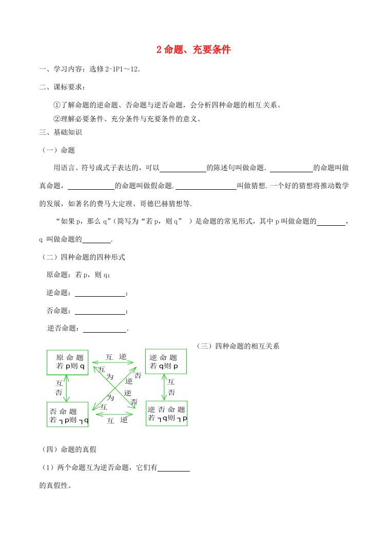 高三数学一轮复习