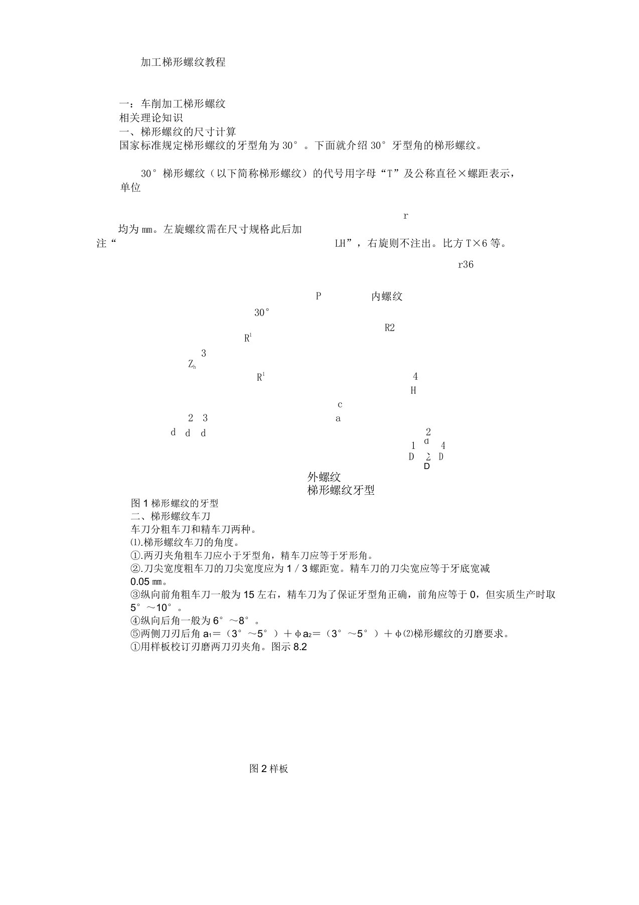 加工梯形螺纹教程