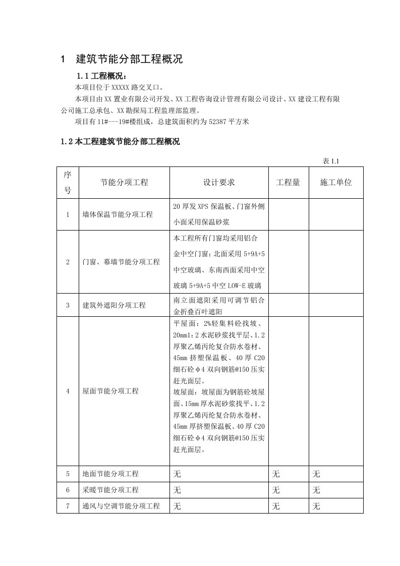 住宅楼建筑节能保温施工方案1