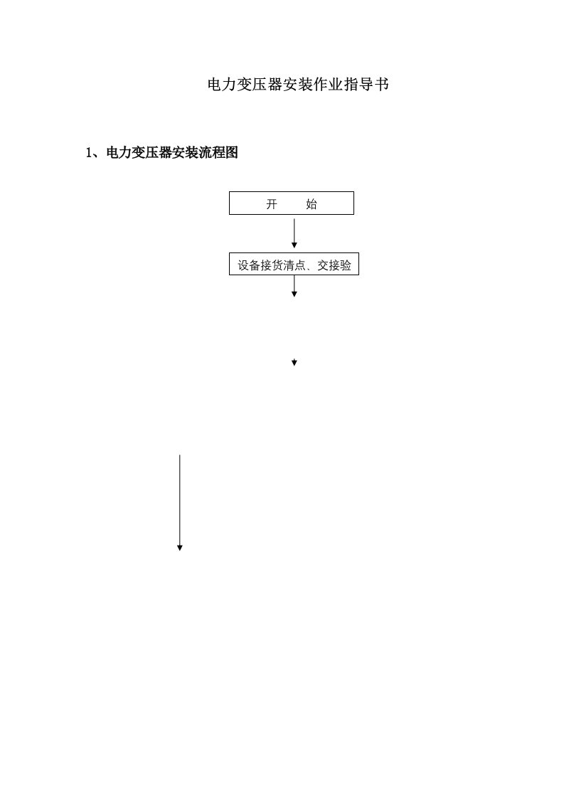 电力变压器安装作业指导书(doc18)(1)