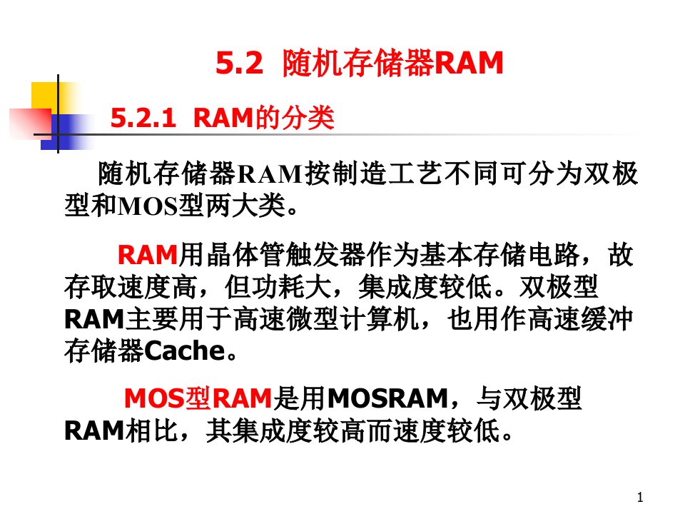 随机存储器RAM