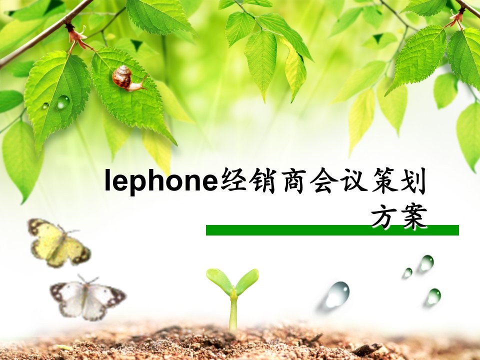 lephone经销商会议策划方案