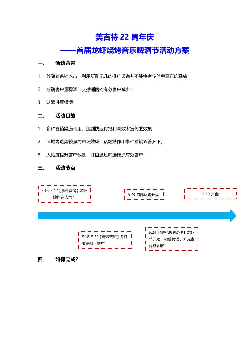 【合集】龙虾啤酒节活动方案9