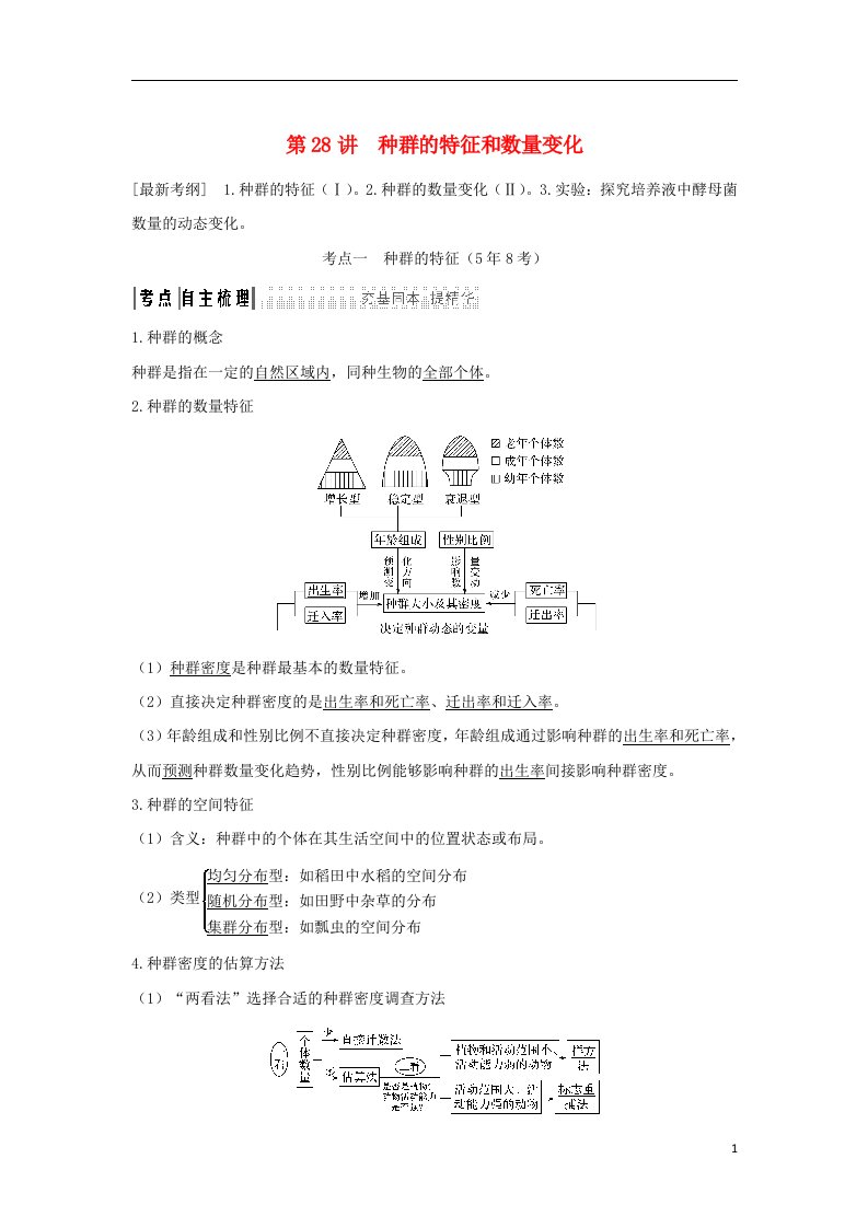 高考生物大一轮复习