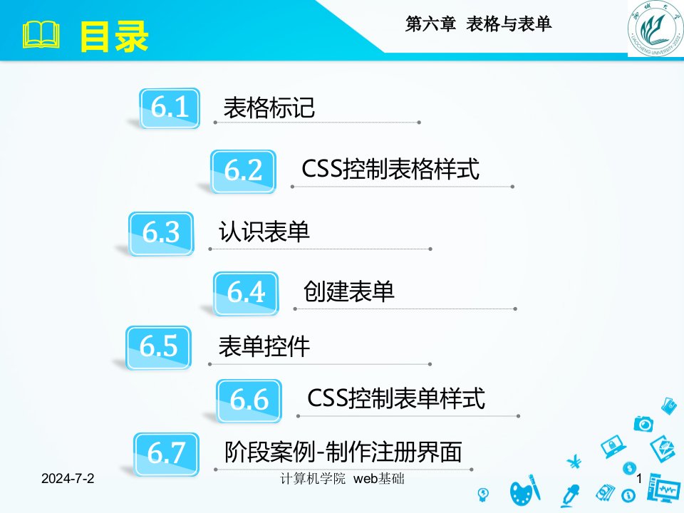 第六章表格与表单