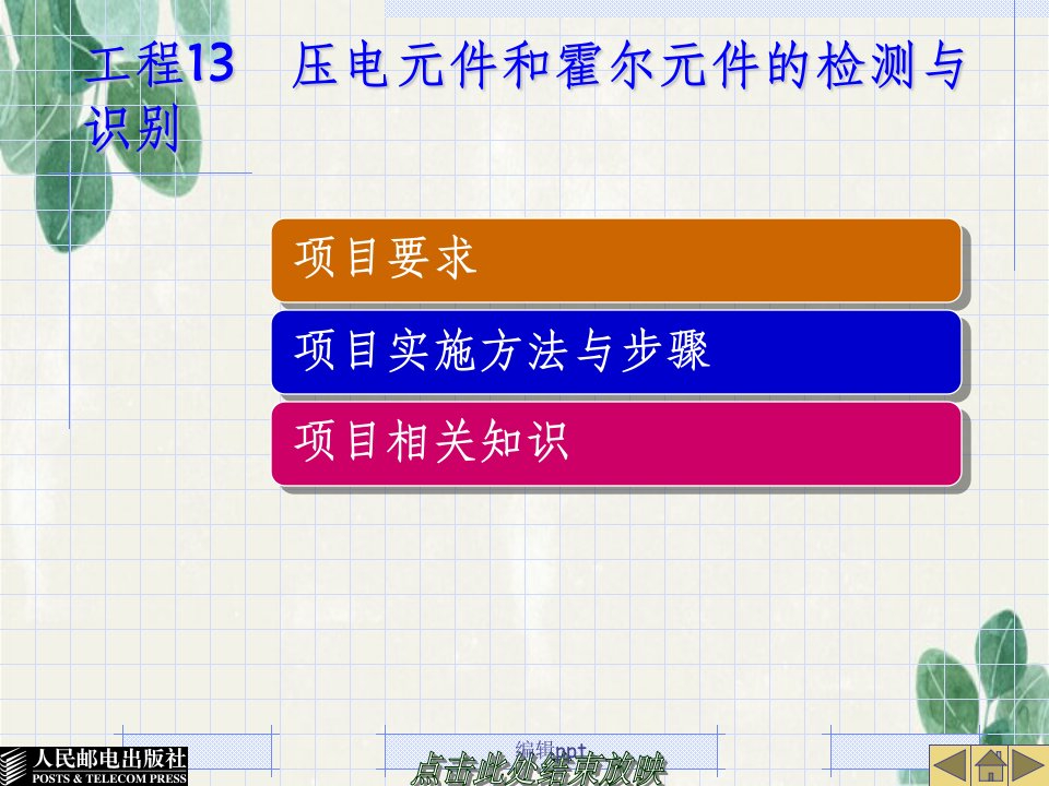 电子元器件识别与检测》项目13