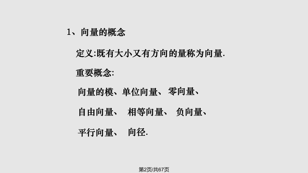 数学向量代数空间解析几何