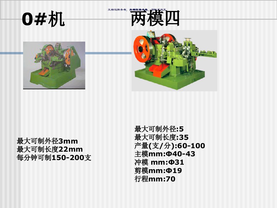 螺丝打头搓牙工艺介绍教育课件