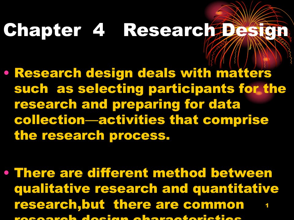 学前教育研究方法chapter--4--Research-DesignPPT课件