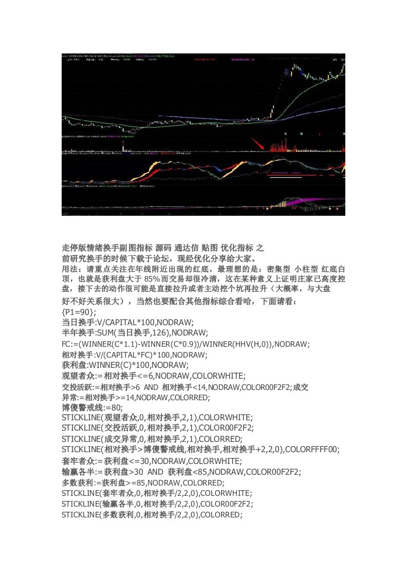 通达信指标公式源码