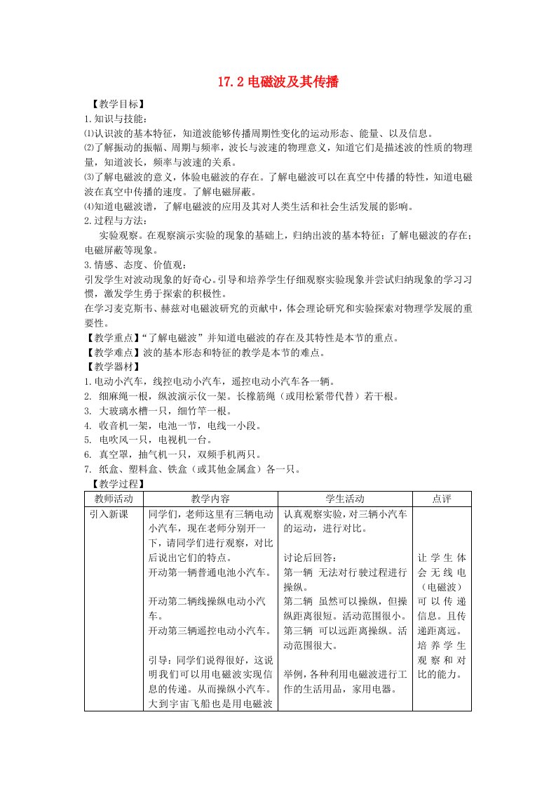 九年级物理下册