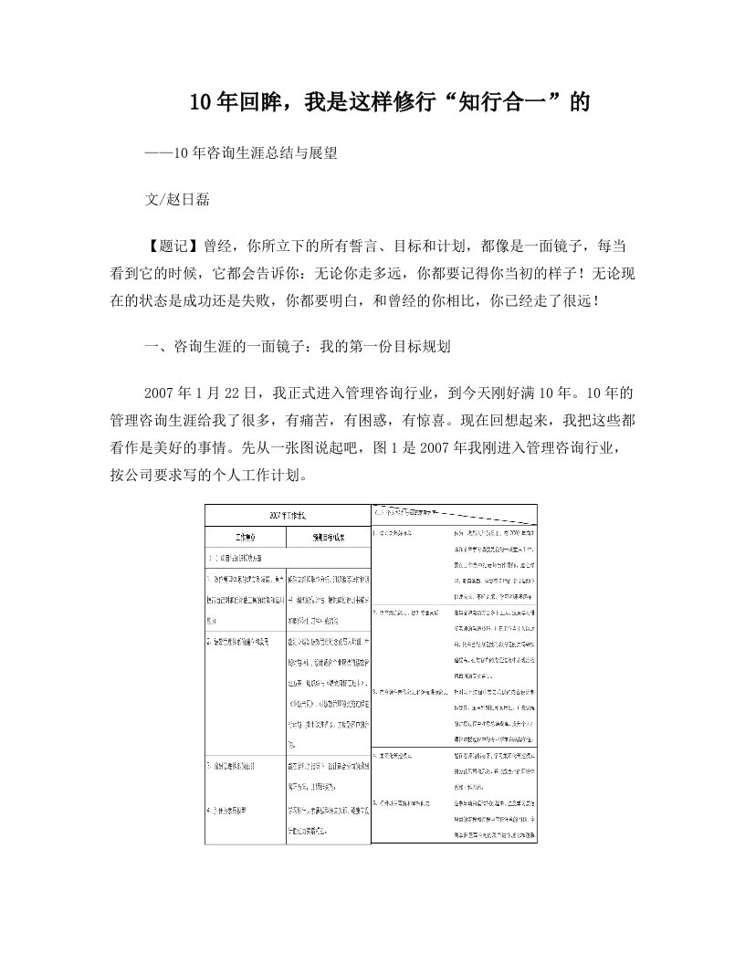 10年回眸,我是这样修行“知行合一”的(定稿)