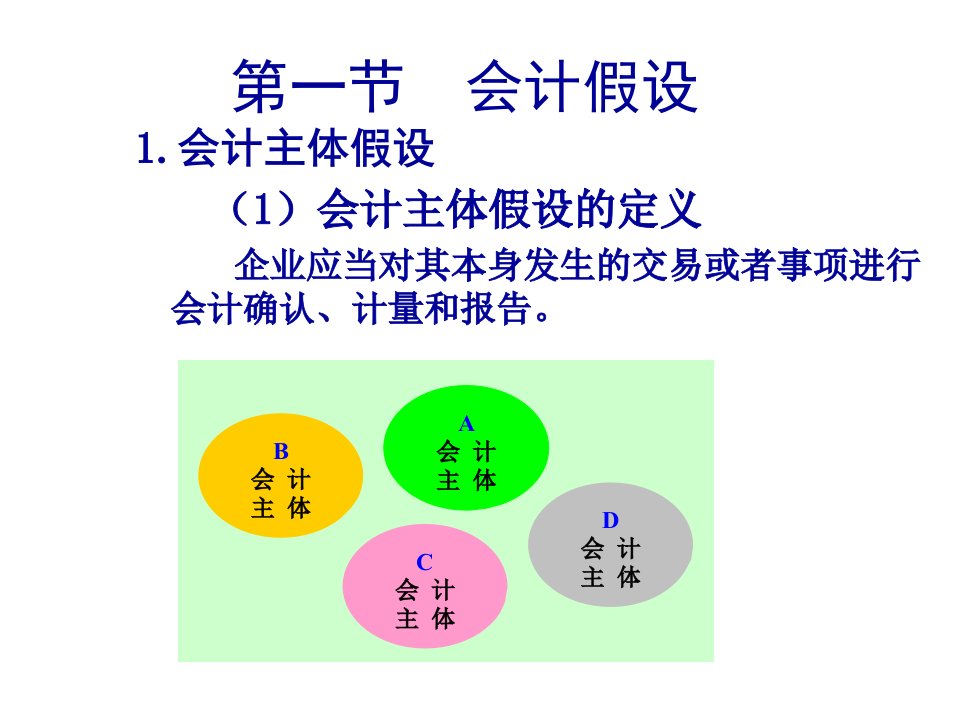 会计假设会计信息与会计计量53页PPT