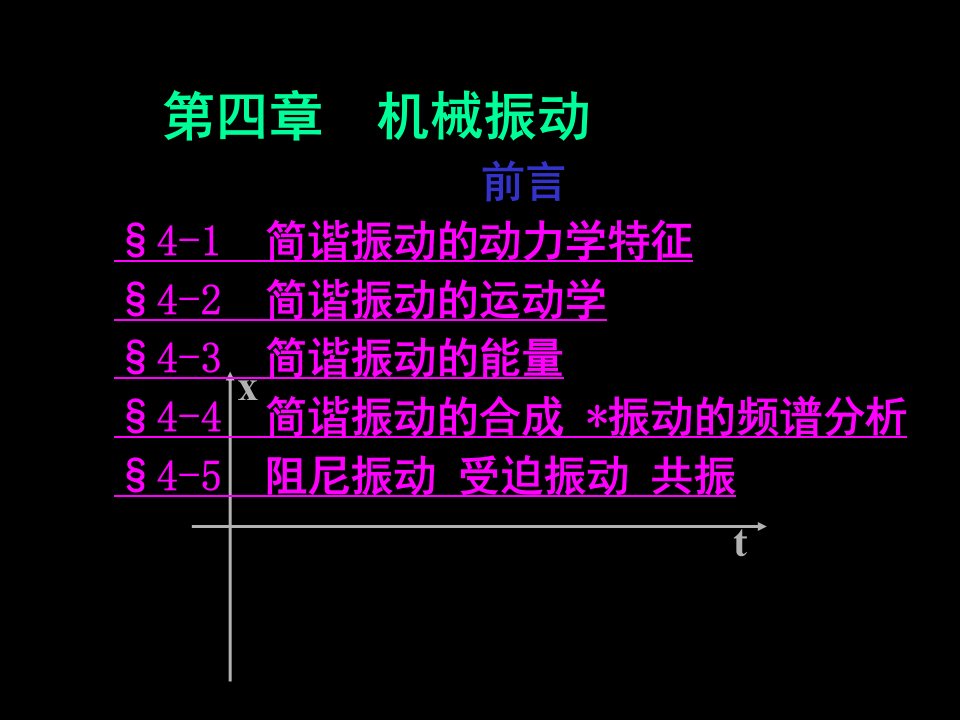 第四章机械振动3PPT课件