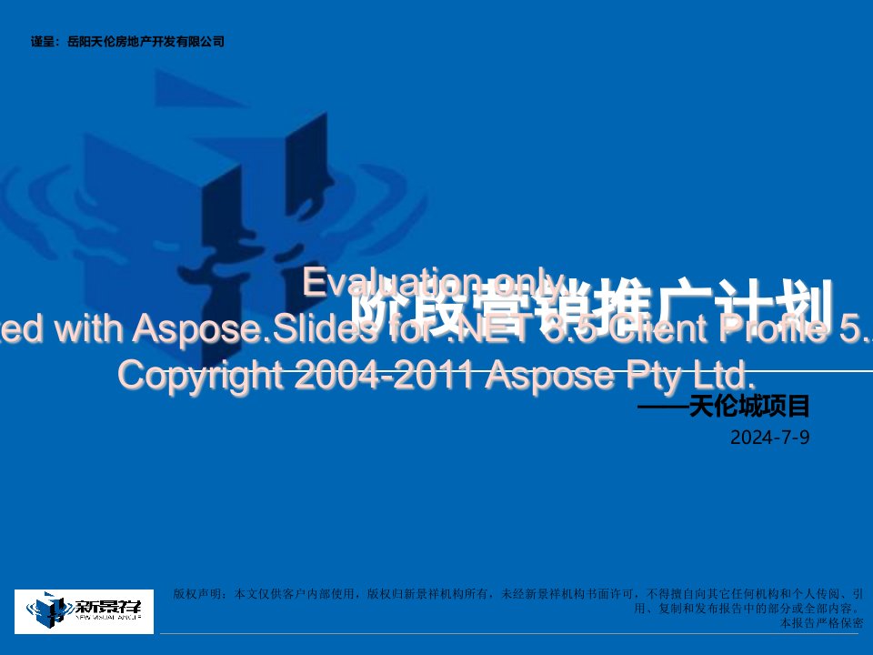 2010年岳阳天伦城项目轿段营销推广计划