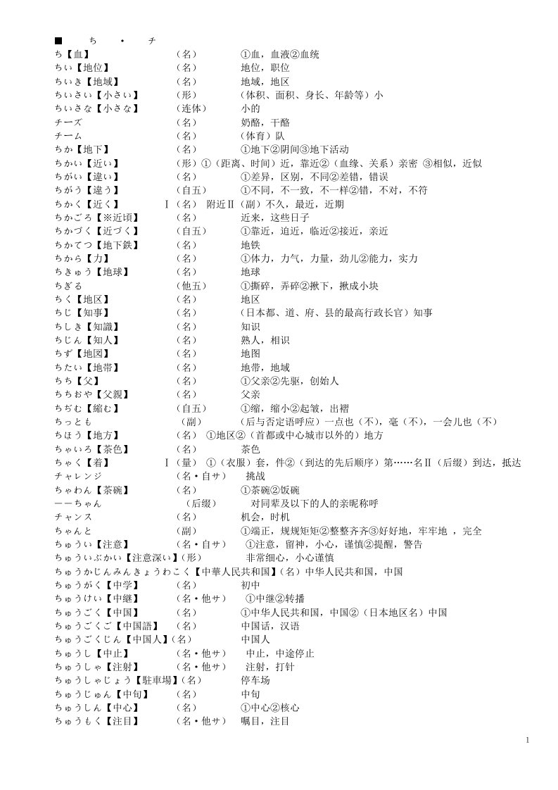 考研日语核心单词4000(下)