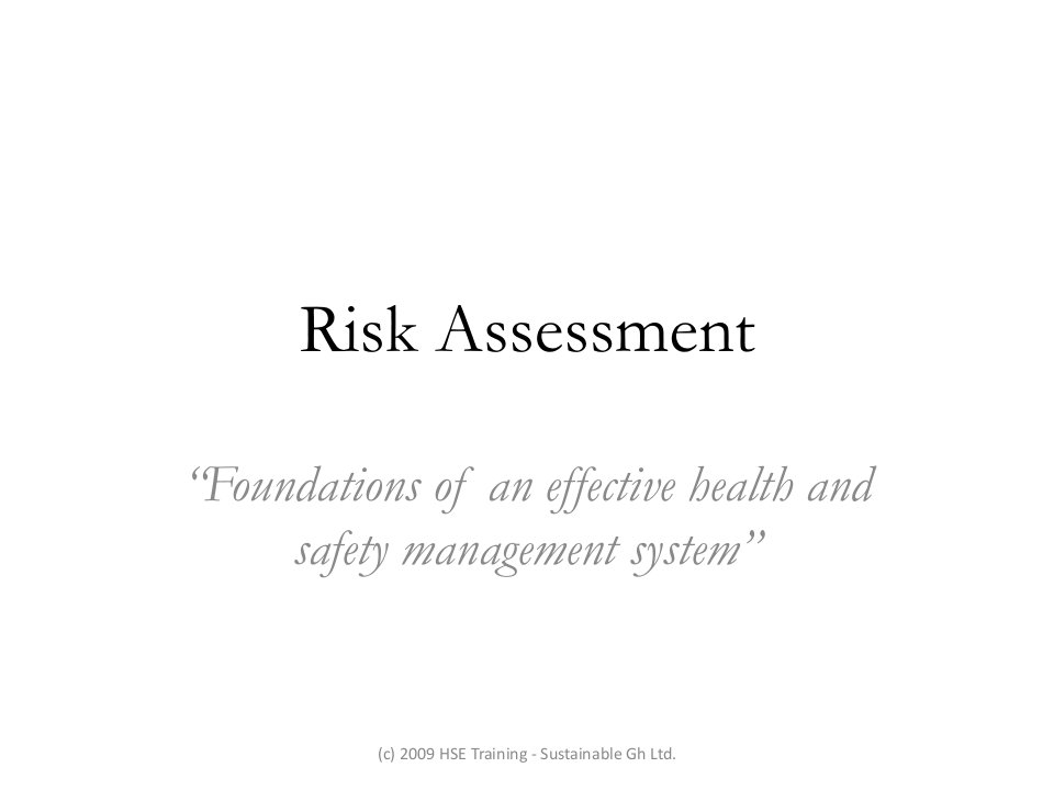 RiskAssessment(英文版)