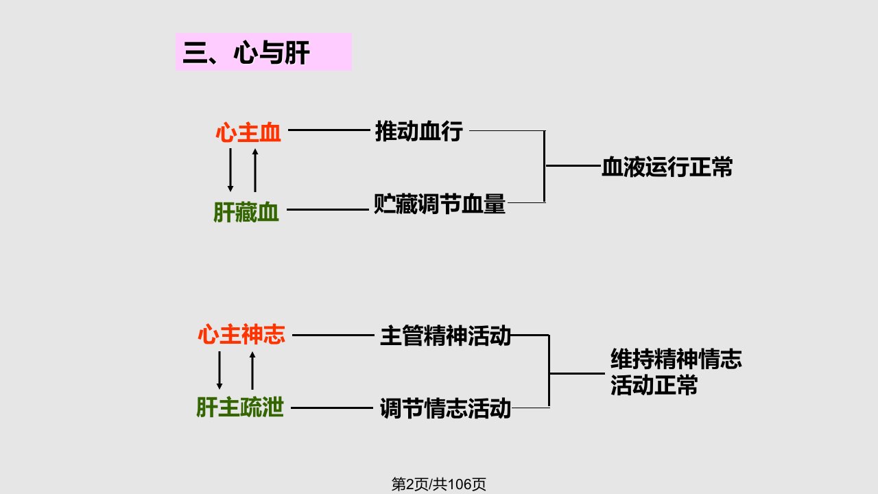 脏腑关系气血津液经络体质另