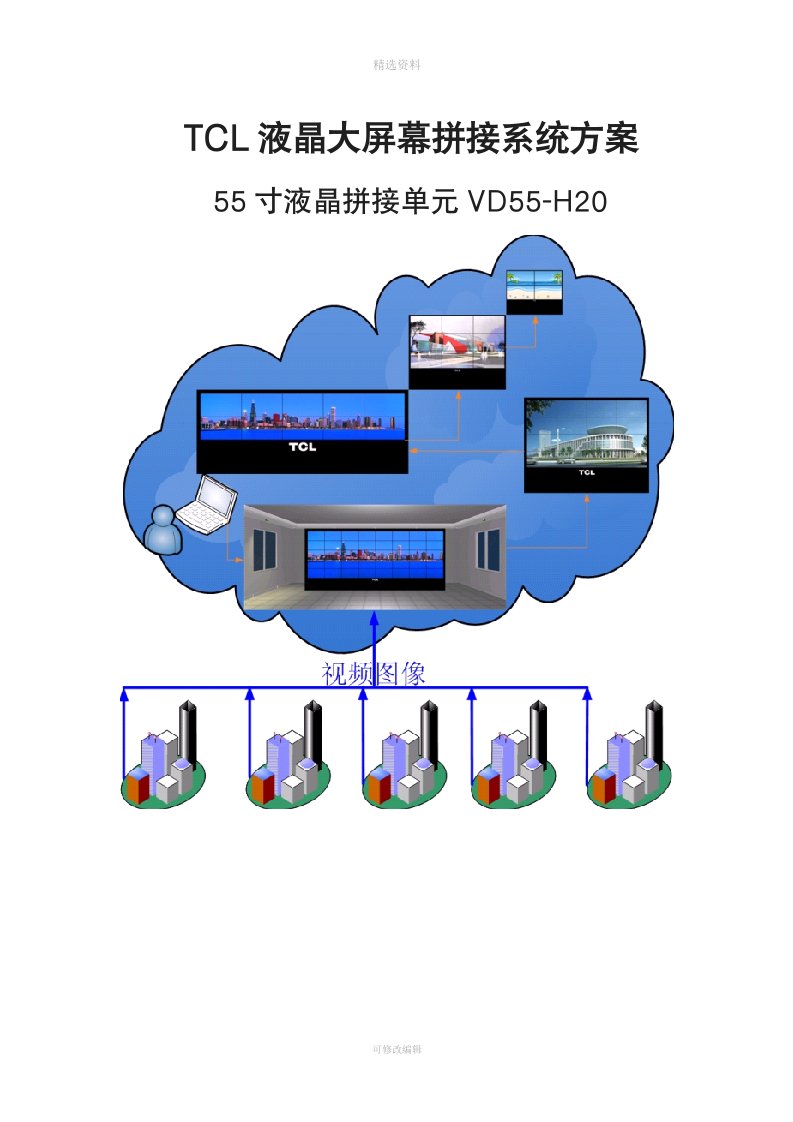 寸液晶拼接屏设计方案解析