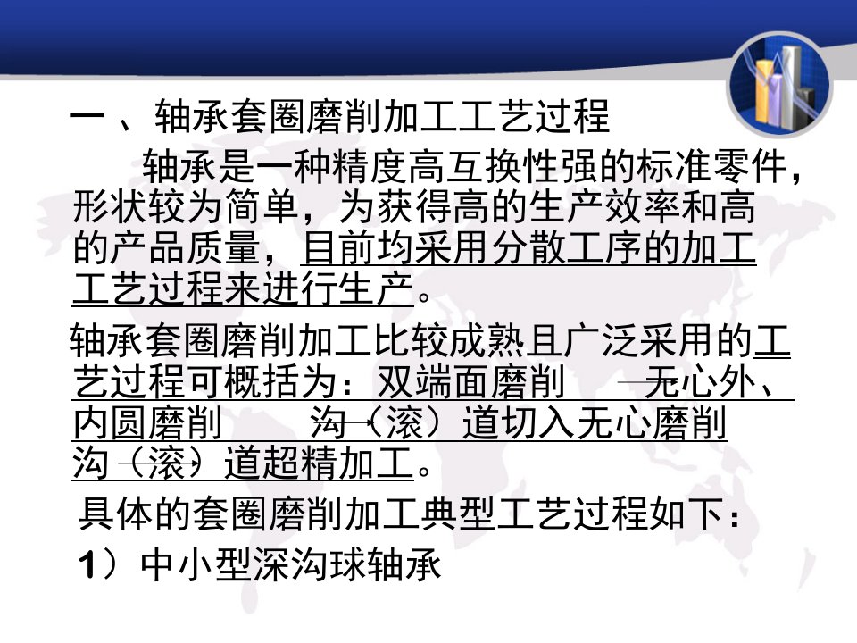 磨削加工工艺过程及主要工序ppt课件