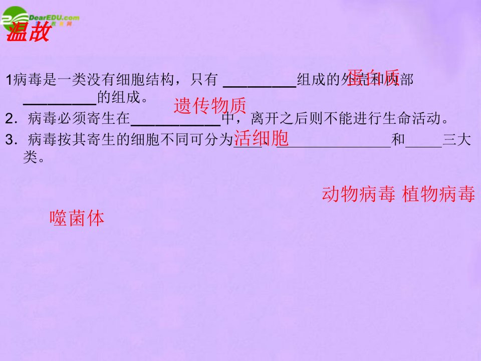 七年级生物上册第三单元第一章第一节藻类，苔藓和蕨类植物课件人教新课标版