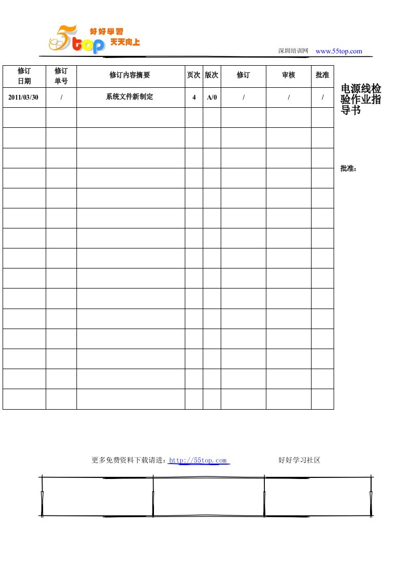 电源线检验作业指导书