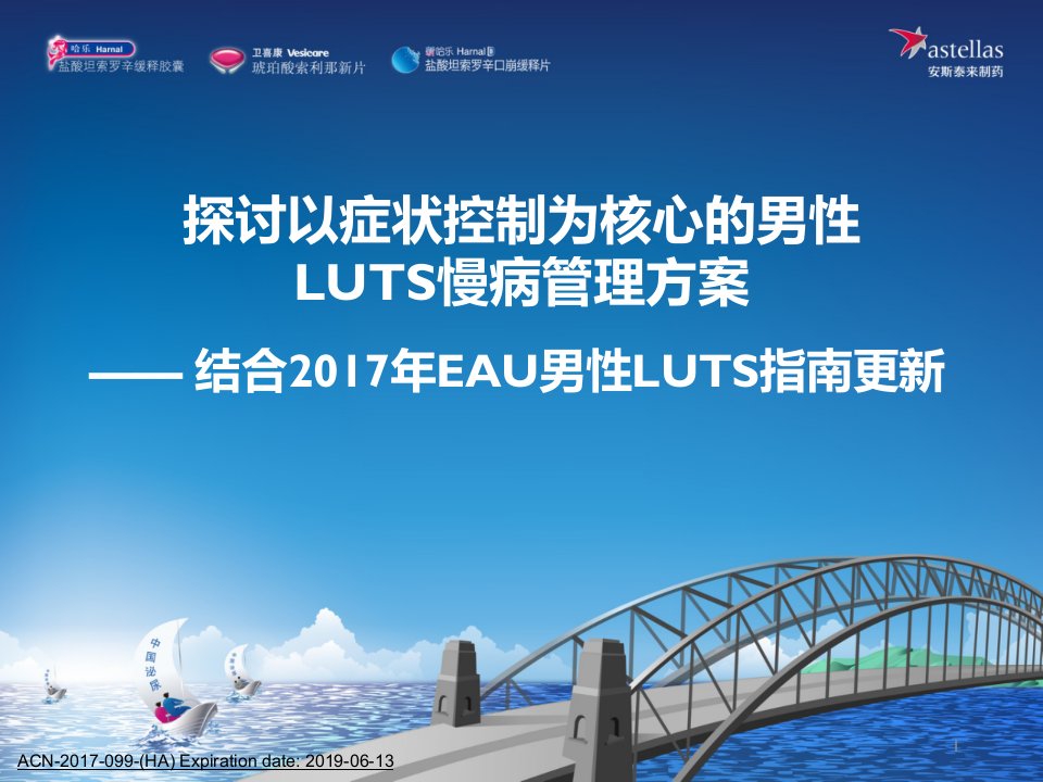 探讨以症状为核心的男性LUTS慢病管理方案Final课件