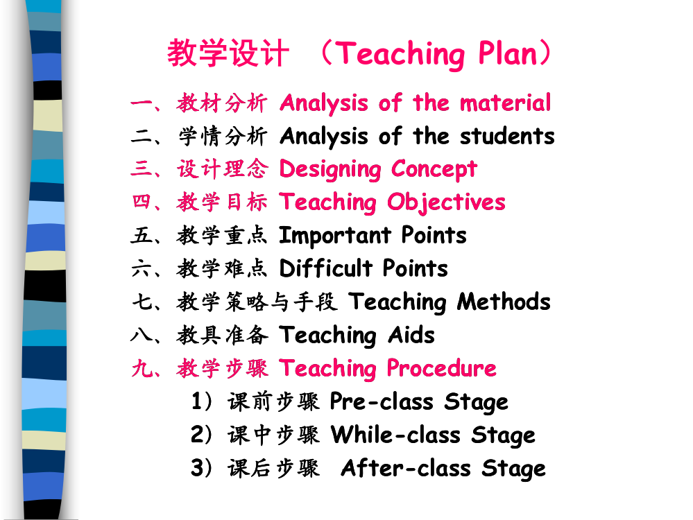 （中小学资料）高中英语说课课件