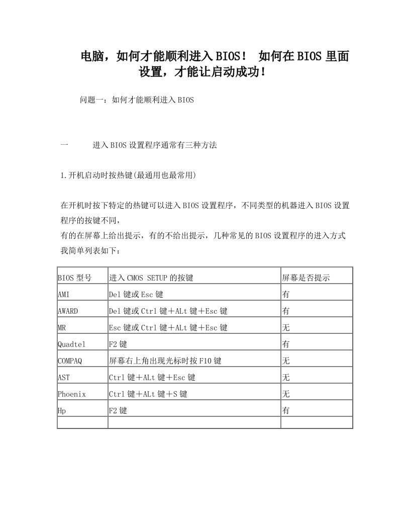 jkcAAAU盘装系统bios设置