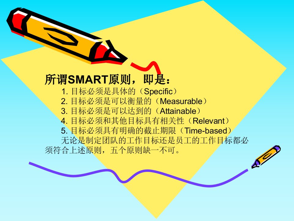 目标设定Smart原则