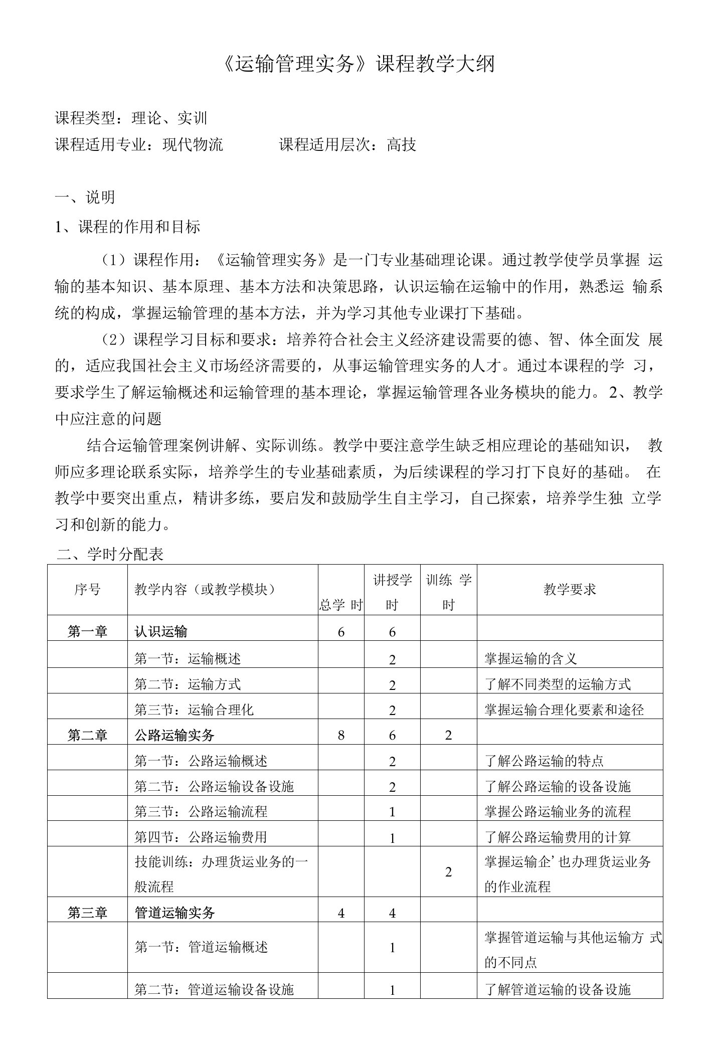 19-运输管理实务