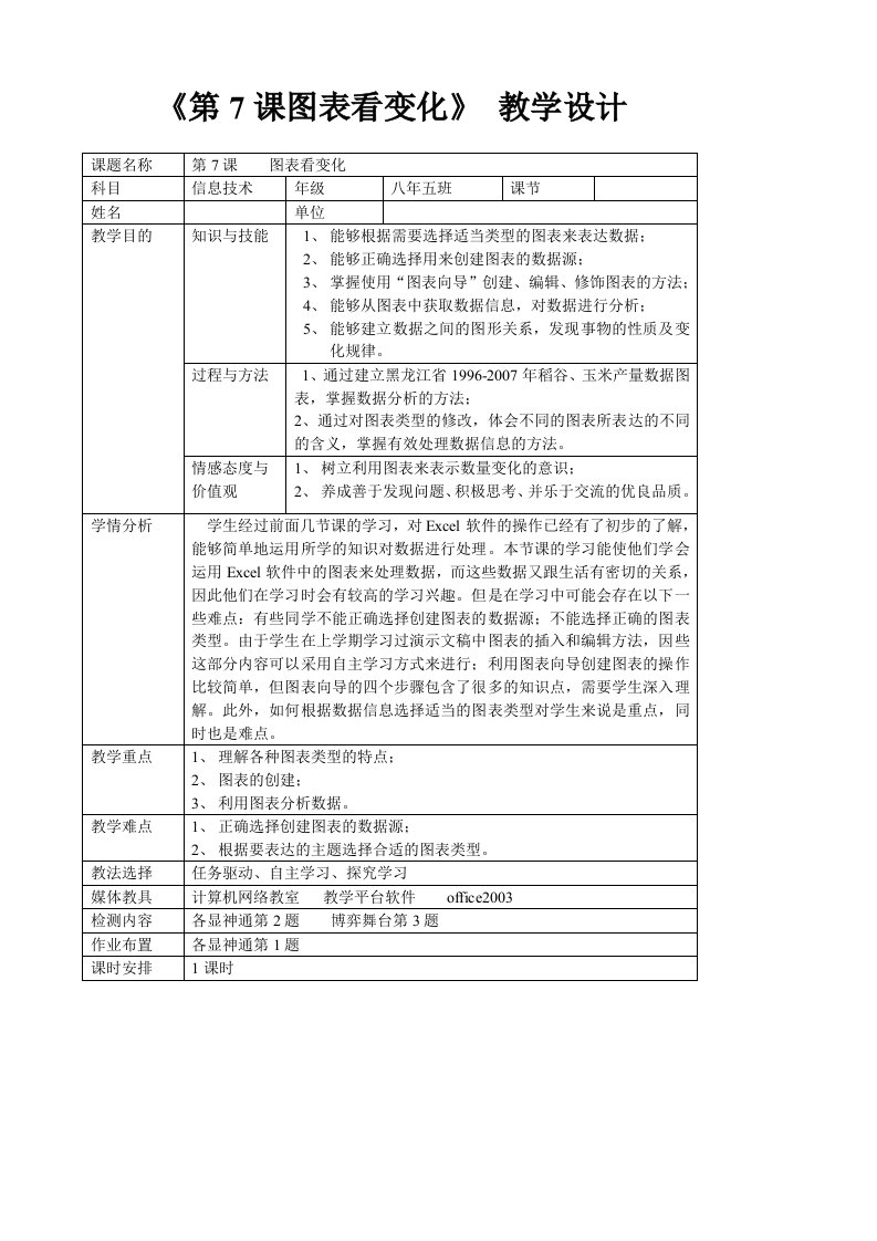 图表看变化教学设计