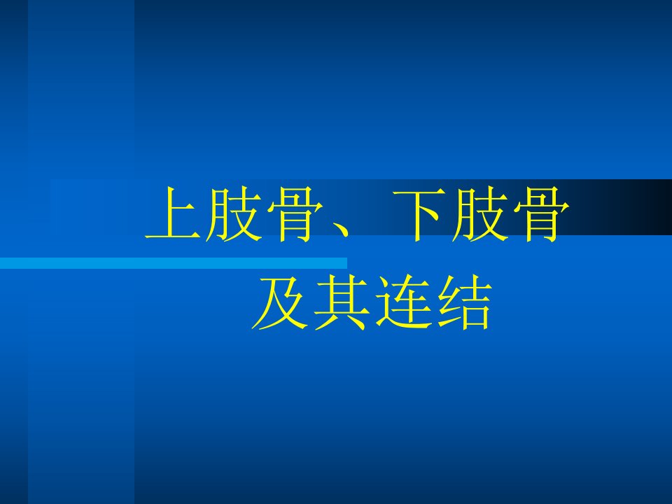 4上肢骨、下肢骨