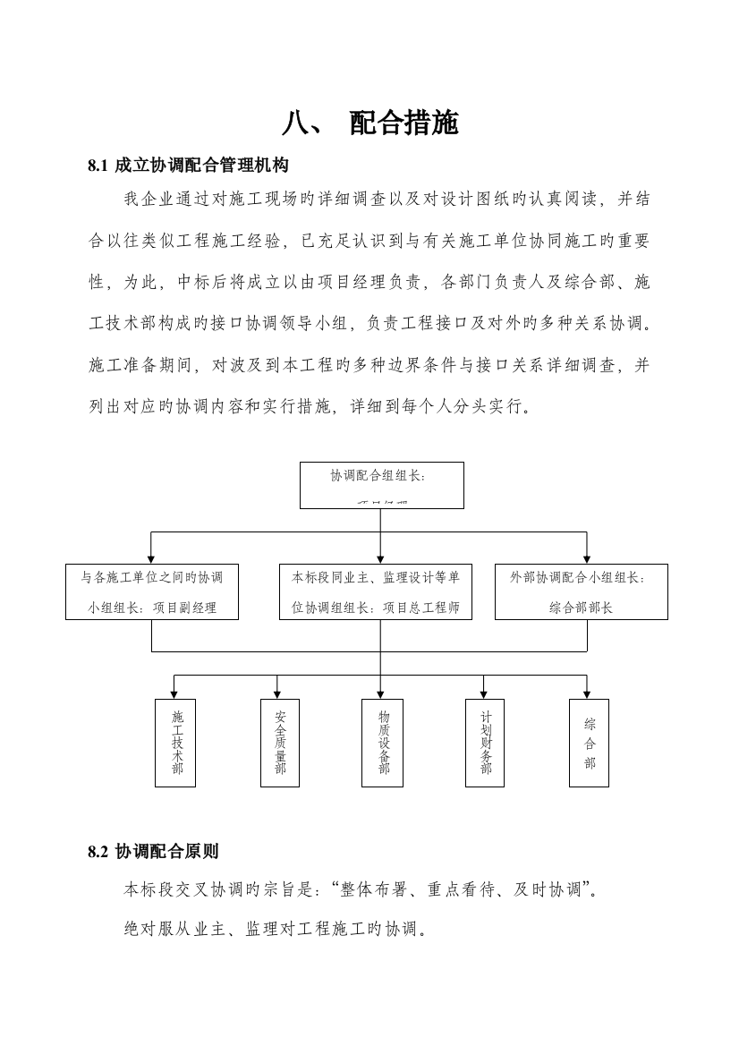 配合措施新版