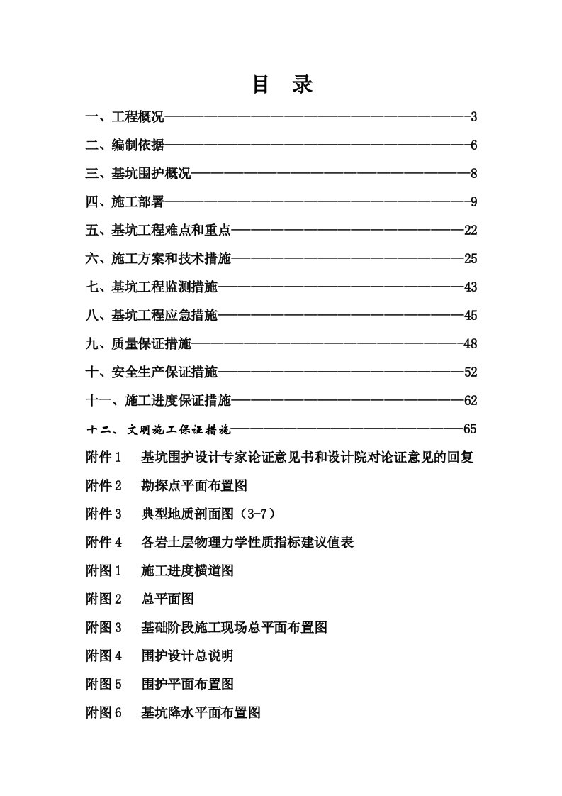 深基坑工程专项施工方案