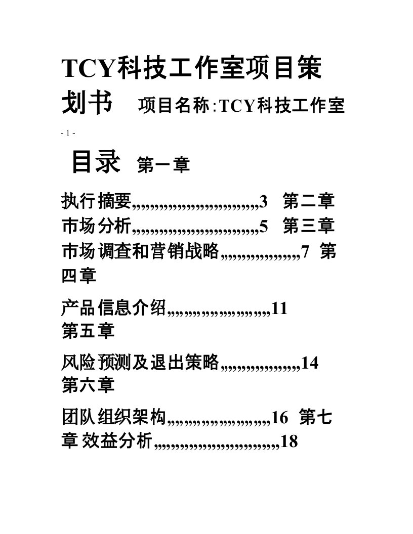 大学生数码店创业书计划书