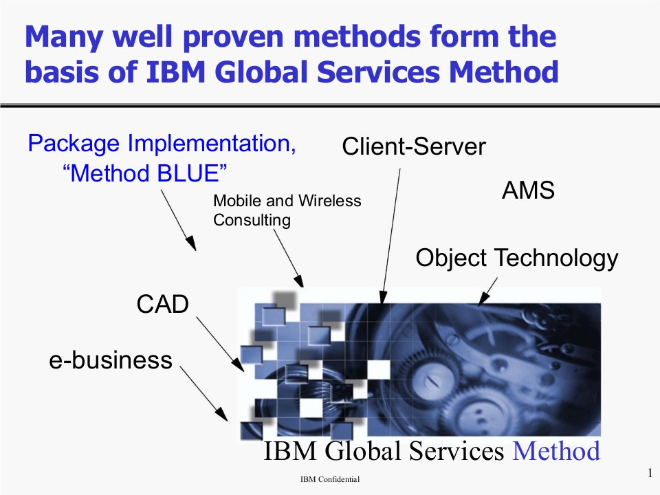 IBM管理咨询蓝色方法论课件