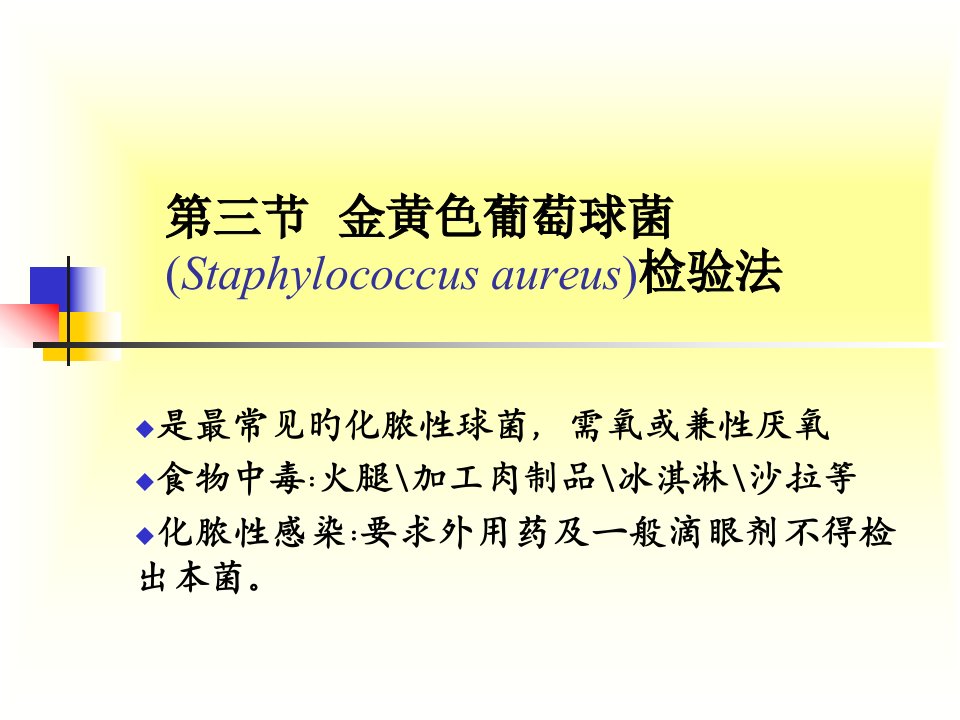 微生物检测3省名师优质课赛课获奖课件市赛课一等奖课件