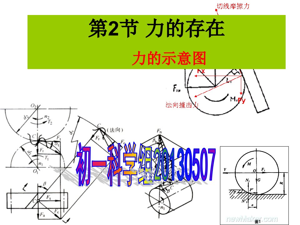 浙教版科学七年级下册教学课件-第3.2节力的存在(第三课时)