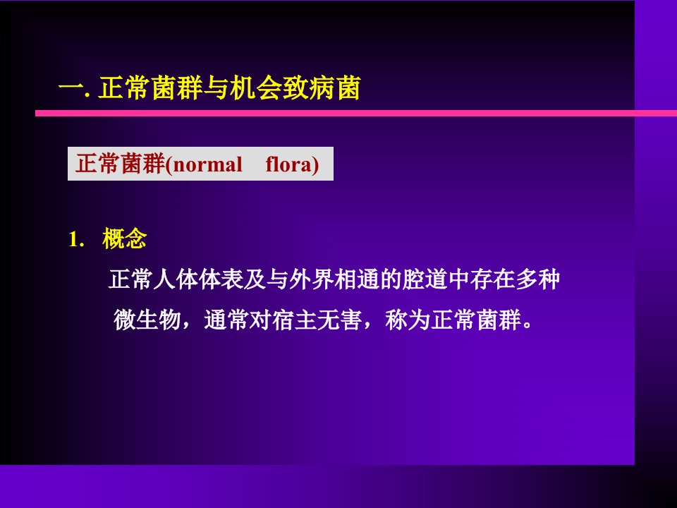 细菌的感染和免疫详解课件