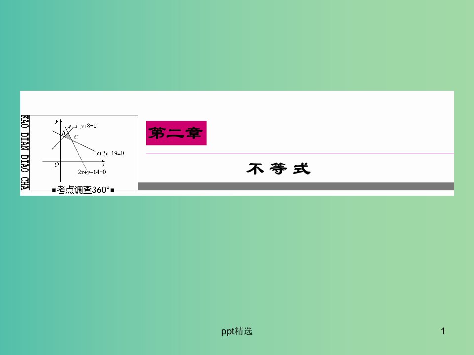 高考数学一轮复习-2-1不等关系与不等式ppt课件-文