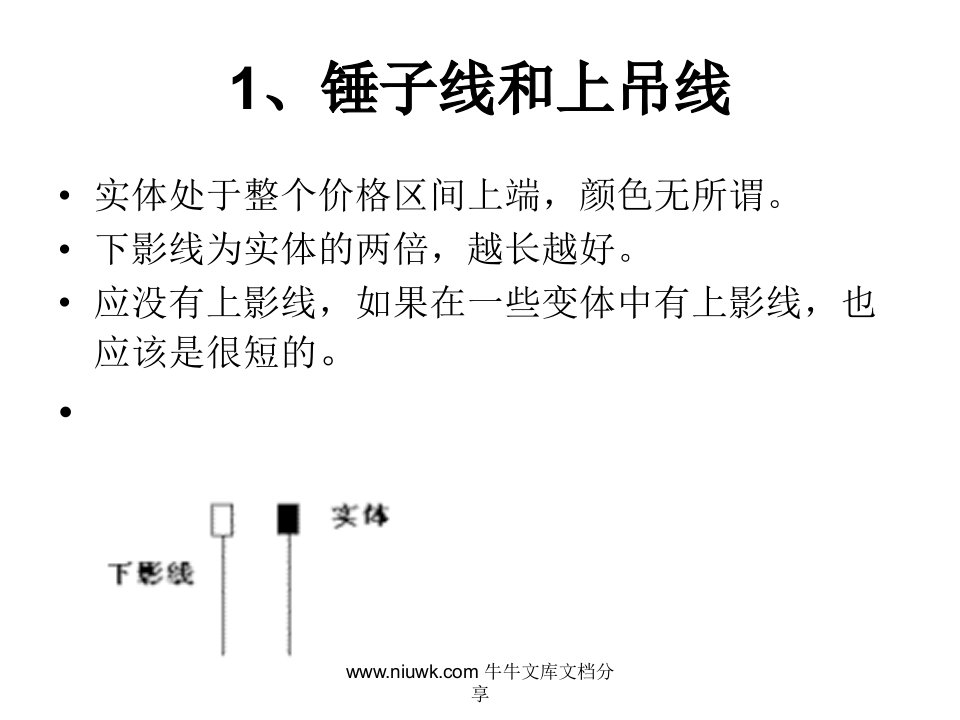 蜡烛图股票分析技术