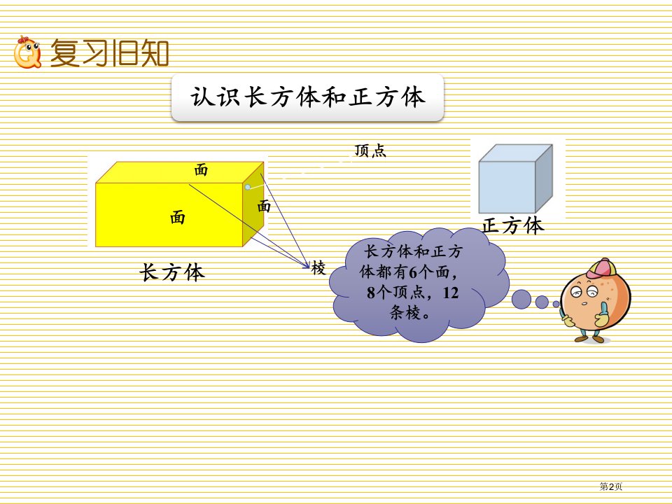 六年级第1单元长方体和正方体1.3练习一市公开课一等奖省优质课获奖课件