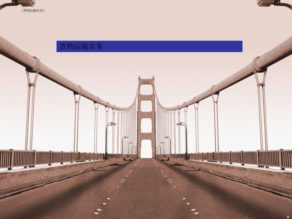 《货物运输实务》课件